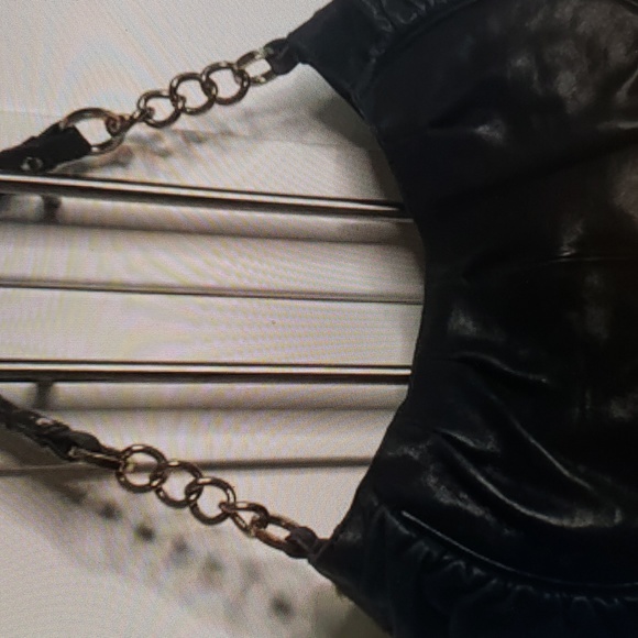 JUNIOR DRAKE 100% LEATHER SHOULDER BAG - Picture 6 of 10